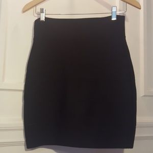 BCBG black mini skirt size S and M